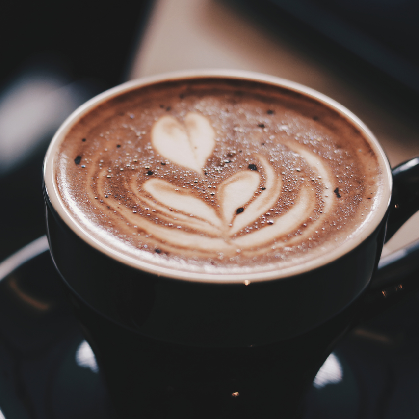 flower coffee cup